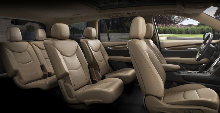 Cadillac XT6 салон