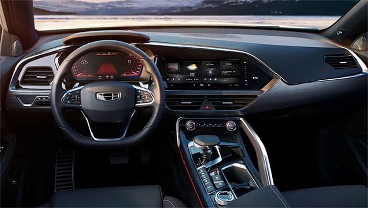 Интерьер Geely FY11/Tugella