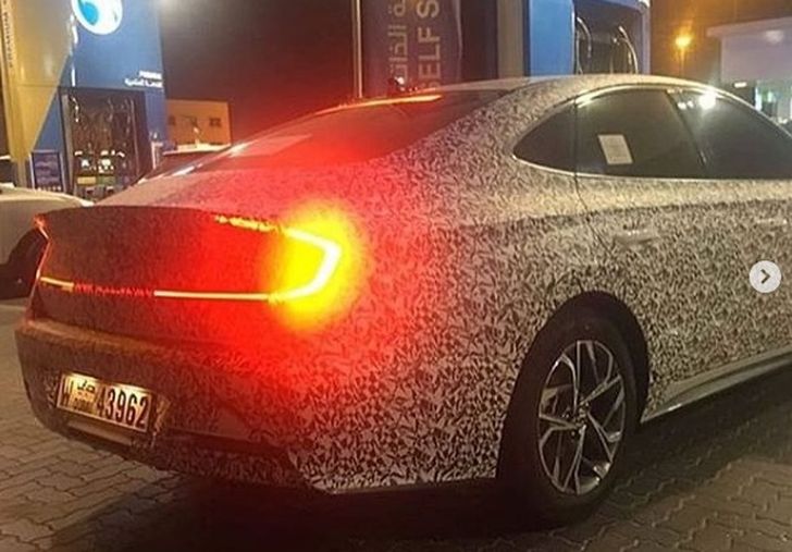Появились первые фотографии новой Hyundai Sonata