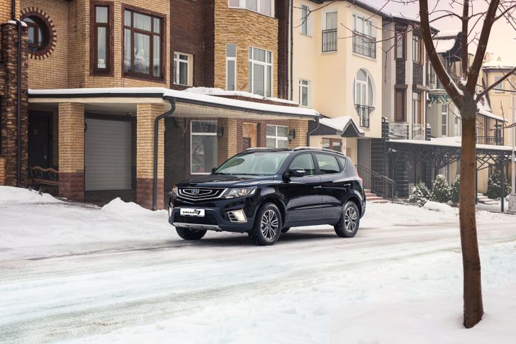 Обновленный Geely Emgrand X7