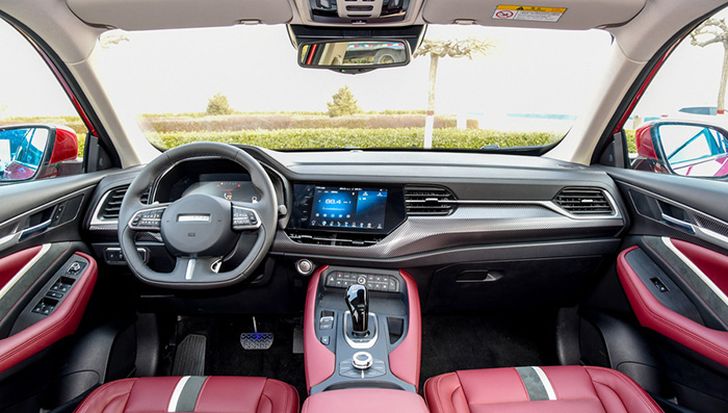 Интерьер Haval F7x