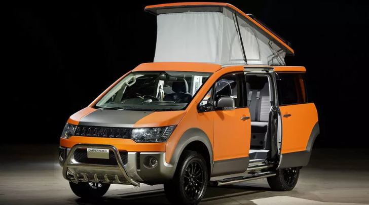 Mitsubishi Delica превратили в жилой кемпер на колесах