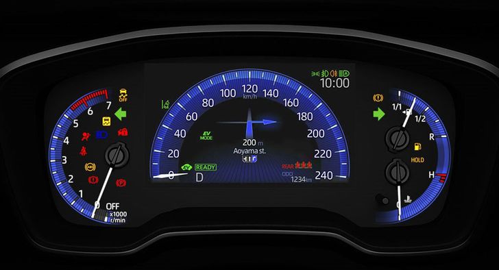 Салон новой Toyota Corolla