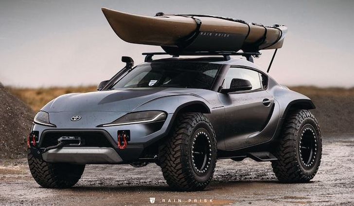 Внедорожную Toyota Supra показали на рендере
