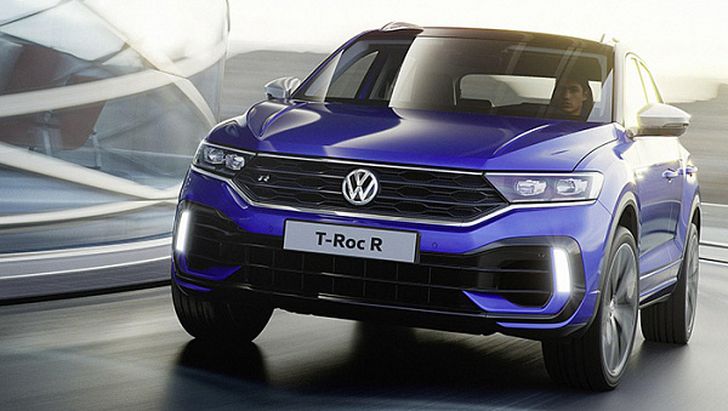 Volkswagen показал самый мощный кроссовер Volkswagen T-Roc R