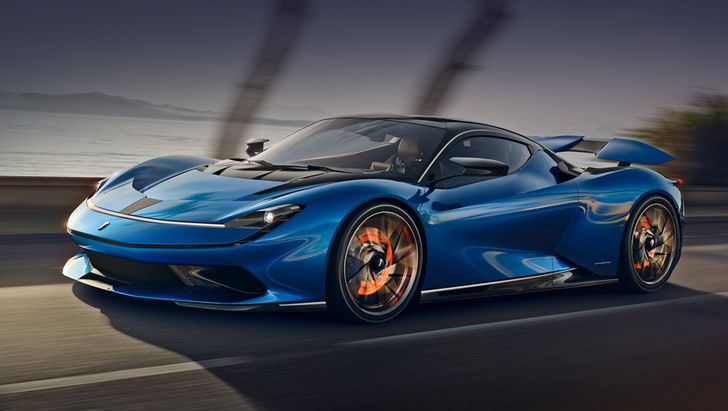 Pininfarina представила 1900-сильный электромобиль Battista