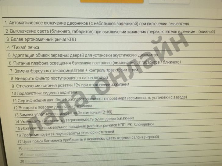 План модернизации LADA 4×4