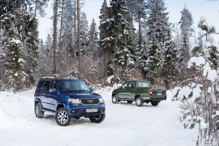 УАЗ «Патриот» и УАЗ «Пикап»