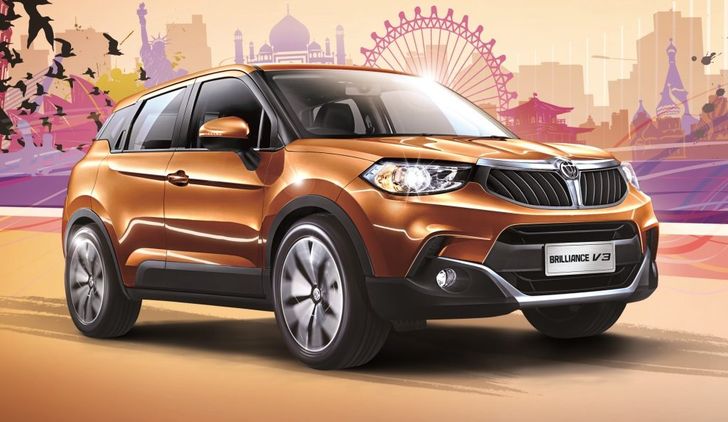 Кроссовер Brilliance V3 за 480 тыс. рублей обновился
