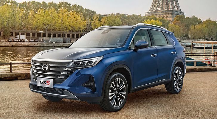 GAC сертифицировал в России новый кроссовер GAC GS5