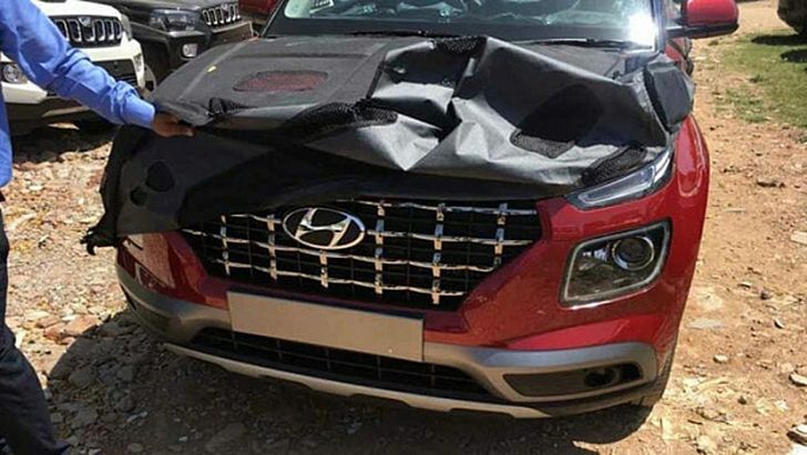 Новый кроссовер Hyundai Venue потерял свой камуфляж