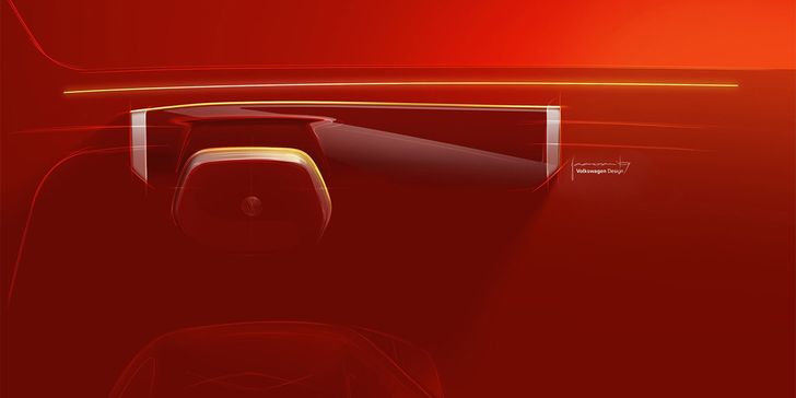 Интерьер Volkswagen ID. Roomzz
