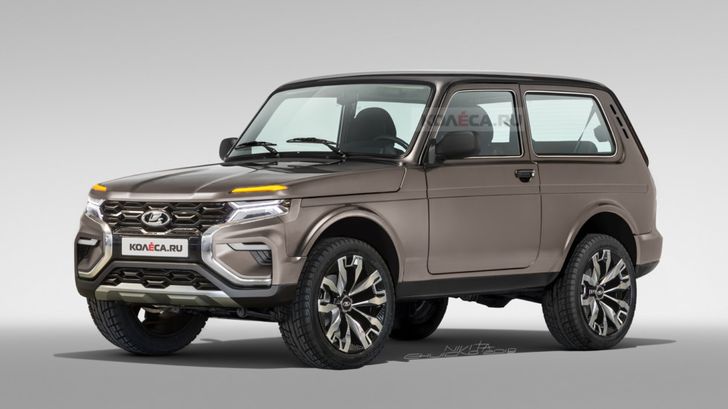 В Сети показали изображения новой Lada 4×4