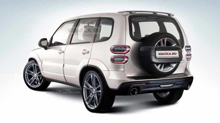 Тюнингованный Chevrolet Niva