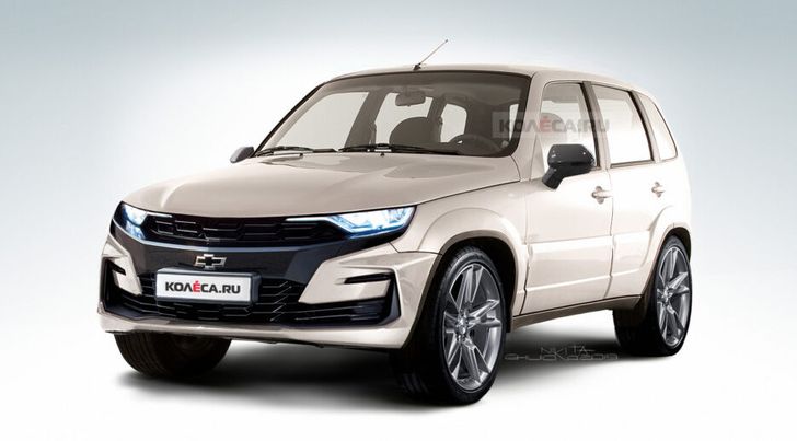 Тюнингованный Chevrolet Niva