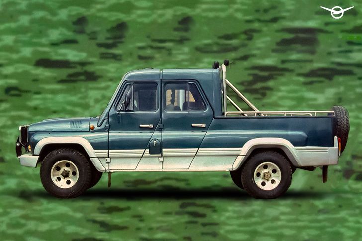 В УАЗе рассказали об оригинальном «растянутом» пикапе