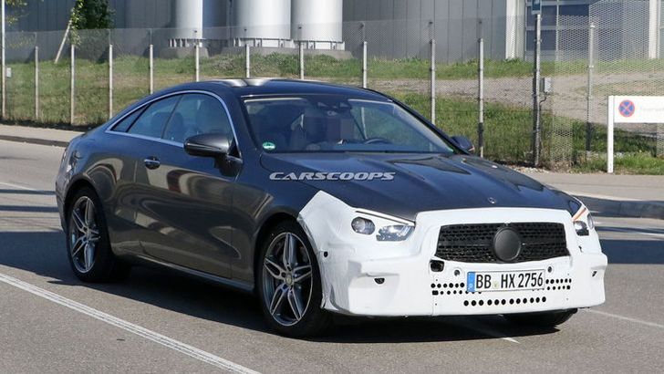 Обновленный Mercedes-Benz E-Class 2020 впервые замечен на тестах