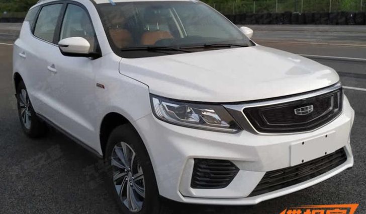 Дизайн обновленного Geely Emgrand X7 рассекретили до премьеры