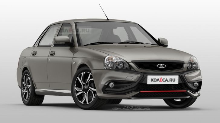 Опубликованы первые изображения LADA Priora Sport