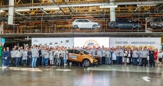 Миллионный автомобиль линии B0