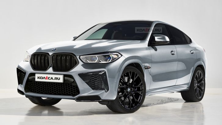 Снимки BMW X6M появились в Сети