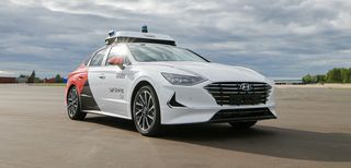 Беспилотная Hyundai Sonata