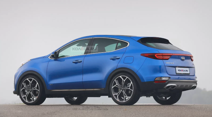 Купеобразный KIA Sportage