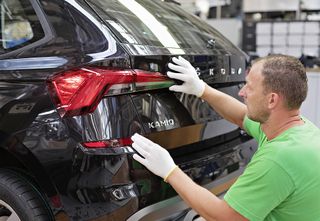 Производство Skoda Kamiq