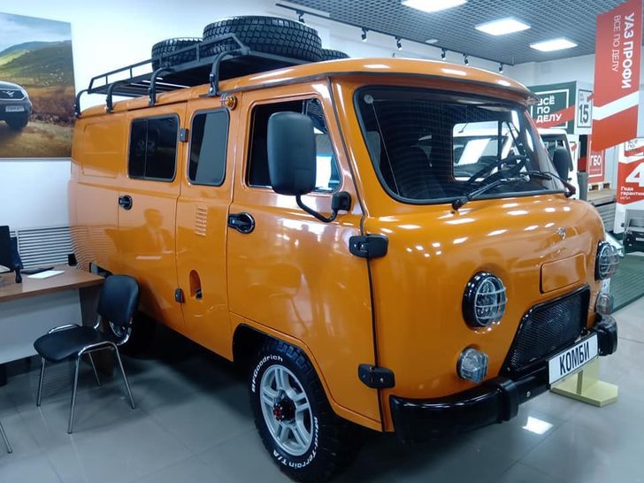 УАЗ «Буханка Трофи» в новом цвете