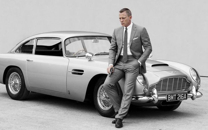 Дэниэл Крэйг и Aston Martin DB5