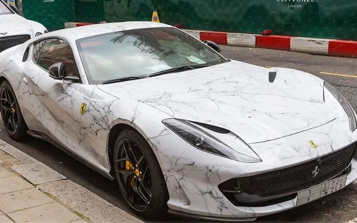 В Лондоне набирают популярность «мраморные» автомобили