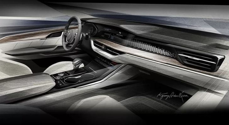 Салон KIA Mohave 2020