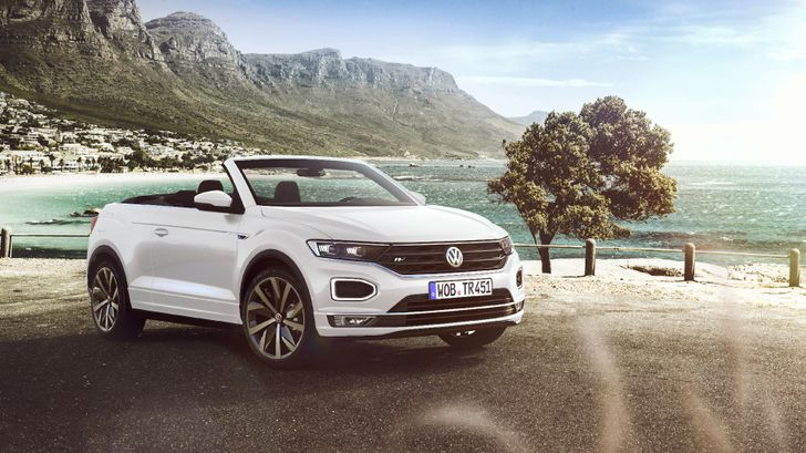 Компактный кроссовер Volkswagen T-Roc стал кабриолетом