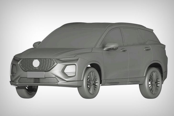 Аналог Hyundai Santa Fe от Haima показали в базе Роспатента