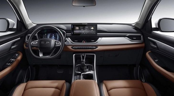 Интерьер Geely Emgrand X7