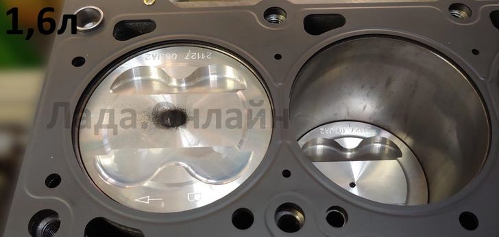 Поршни двигателя 1.6
