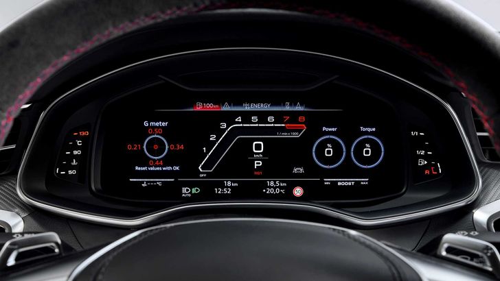 Салон Audi RS7 Sportback