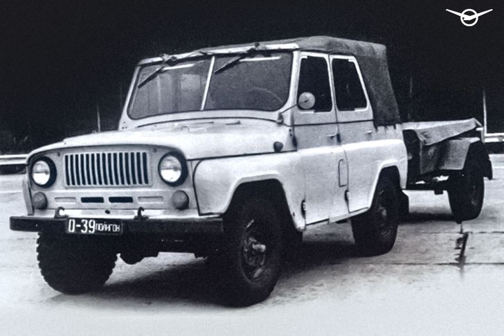 УАЗ показал в Сети неизвестный концепт внедорожника УАЗ-3151