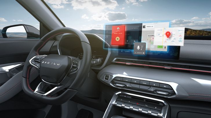 Интерьер Baojun RS-3