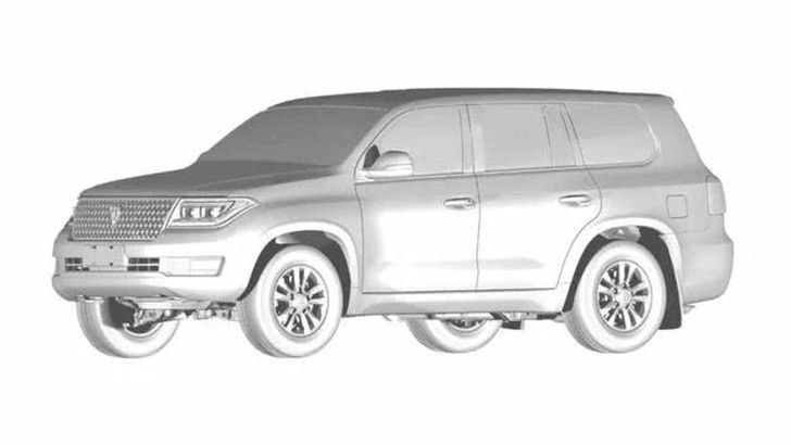 Опубликованы фото китайского «клона» Toyota Land Cruiser 200