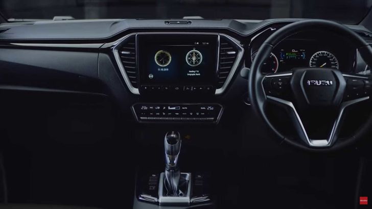 Интерьер Isuzu D-Max