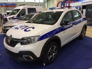 Патрульный Renault Logan