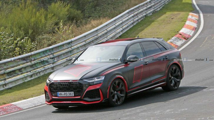 Audi RS Q8 стал самым быстрым кроссовером на Нюрбургринге