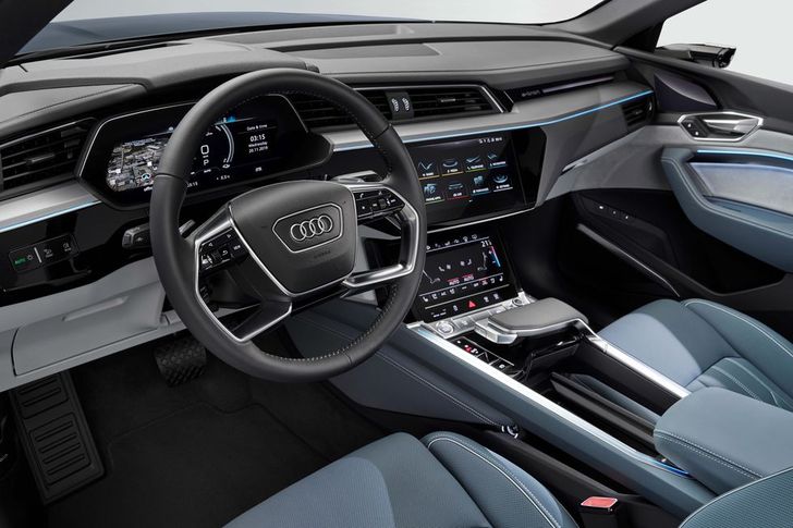 Интерьер Audi e-Tron Sportback