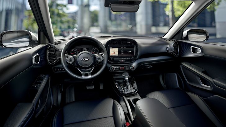 Интерьер Kia Soul