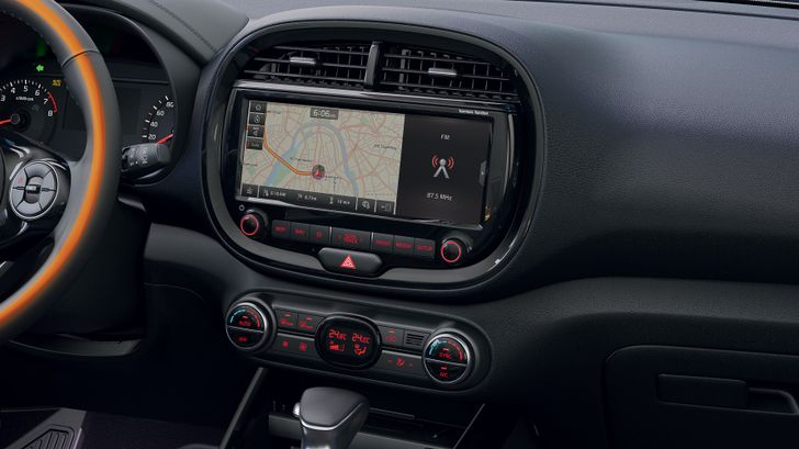 Центральная консоль Kia Soul