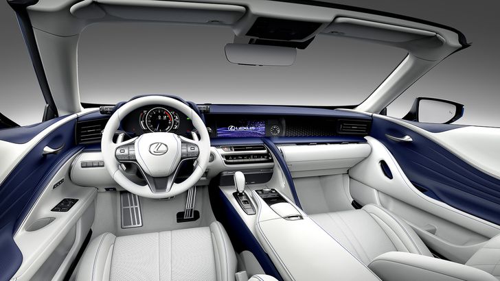 Интерьер Lexus LC 500