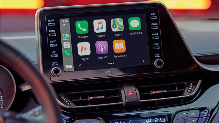 Интерьер Toyota C-HR