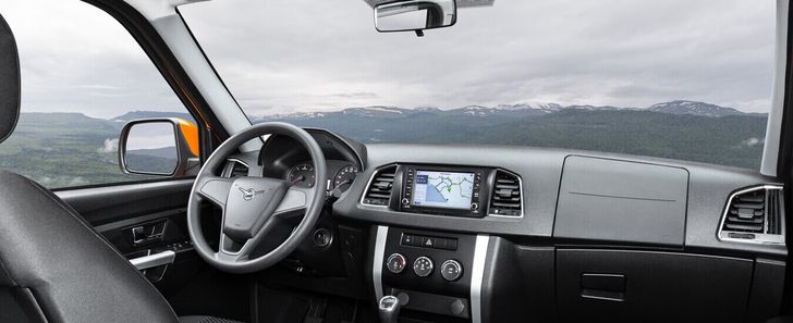 Интерьер УАЗ «Патриот» Экспедиционный