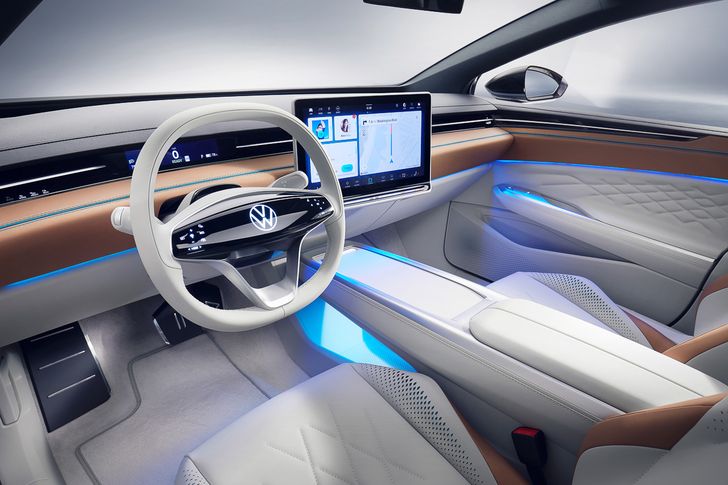 Интерьер Volkswagen ID. Space Vision